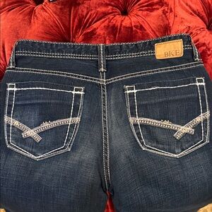BKE Women's Indigo Boot Cut Jeans